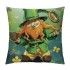 Ulloord St Patricks Day 18x18 Inch Leprechauns Holding Throw pillows Green Home Sofa Decor pillowcase Happy pillows Decoration Cushion Cases