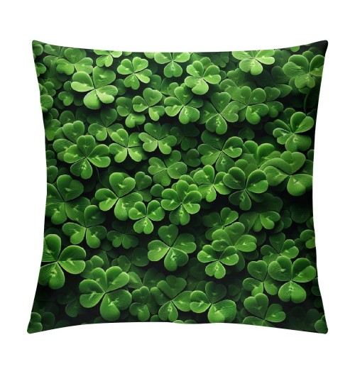 Ulloord St Patricks Day pillow Covers St Patricks Day Decorations for Home Lucky St Patricks Day Decorative Throw pillows Farmhouse St Patricks Day Decor