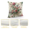 Ulloord pillow Covers Pink Flowers It is So Good to Be Home Spring pillows Decorative Throw pillows Floral Cushion Case Summer Decorations Farmhouse Decor for Sofa