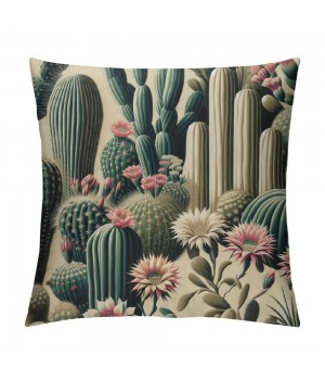 Ulloord Plant pillow Covers Rustic pillow Case Cushion Cases Home Decorative Cushion Covers for Garden Sofa