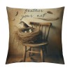 Vintage Throw pillow Covers Rustic Farmhouse pillows Cushion Cover Outdoor Decorative pillow case for Home Couch Bed Car