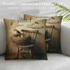 Vintage Throw pillow Covers Rustic Farmhouse pillows Cushion Cover Outdoor Decorative pillow case for Home Couch Bed Car