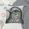  Throw pillow Cover Cute Animal White Farmhouse pillow Cover Square Cushion Cover pillowcase for&nbsp;Women Boys Girls Children Home Sofa Bedroom