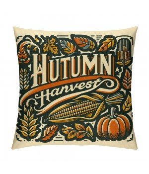 Ulloord Throw pillow Covers Vintage Fall Pumpkin&nbsp;Decor Throw pillow Case &nbsp; Cushion Cover Outdoor pillowcase for Couch