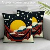  Watercolor Throw pillow Covers The &nbsp;White Cloud with Star Decorative pillow Cover Square pillow Case Outdoor Decor