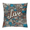  I Like Love Decorative pillow Covers Quote Throw pillow Case Cushion Cover Square Couch Decor Cushion pillowcase