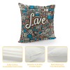  I Like Love Decorative pillow Covers Quote Throw pillow Case Cushion Cover Square Couch Decor Cushion pillowcase