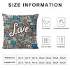  I Like Love Decorative pillow Covers Quote Throw pillow Case Cushion Cover Square Couch Decor Cushion pillowcase