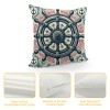 &nbsp;Square Nautical Throw pillow Covers Home Decor Cushion Cases Starfish Striped Background Sea Theme pillowcases for Bedroom Couch Chair