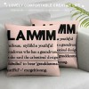  Definition Decorative Throw pillow Case Cover, Appreciation Gift Decorations for Home Bedroom, Birthday from Grandson Granddaughter