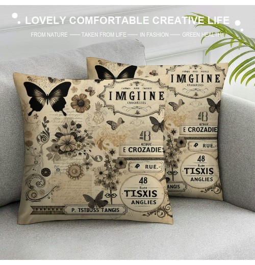 Ulloord &nbsp;Adorable Animals Farm pillow Cover Rabbit Bee&nbsp;Hedgehog&nbsp;Dragonfly French Style pillow Case Lovely Animal Cushion Cover for Sofa Couch Bedroom