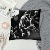 Ulloord  Basketball Throw pillow Covers&nbsp;Men are Playing Basketball Pattern Decorative pillow Case Cushion Cover Ball Lover Gift Decor Home Sofa (Black Basketball Set)