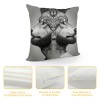 Ulloord Grey Wolf Bear Throw pillow Covers&nbsp;Modern Style Watercolor Animals Farmhouse pillows Cases Square Cushion Cover&nbsp;Standard pillowcase for Sofa