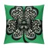 St Patricks Day pillow Cover Black White Buffalo Plaid Checkered Green Bowknot Decoration Throw pillow Covers Holiday Home Decor Cushion Case