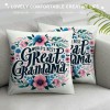 Ulloord Themed pillowcase Decorations for Home, Farmhouse Floral World’s Best pillow Cover, Gifts