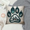 Ulloord Camper Themed pillowcases Decorations for Home, Camper Quotes You Me and The Dogs Throw pillow Covers, Dog Lover Gifts, Camping Camper Gifts