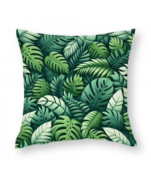  Tropical Leaves Throw pillow Covers Green Palm Leaf Decorative pillow Cases Outdoor Cushion Covers for Sofa Couch Garden Home Decor