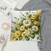 Ulloord  Throw pillow Covers Rustic Daffodils Flower Decorative pillow Cases Cushion Cases Throw pillowcase