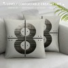  pillow Covers Retro Movie Theater Patterns Decorative Throw pillow Covers pillow Case Cushion Cover Body pillowcovers