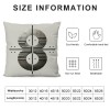  pillow Covers Retro Movie Theater Patterns Decorative Throw pillow Covers pillow Case Cushion Cover Body pillowcovers