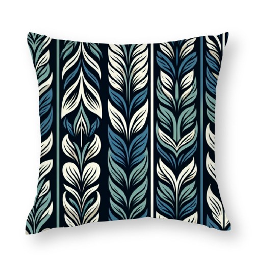 Ulloord Geometric Home Decorative pillow Covers Inches Modern Pattern pillow Cover Blue Green pillow Cases Square Indoor Outdoor Cushion Cover for Sofa Bedroom