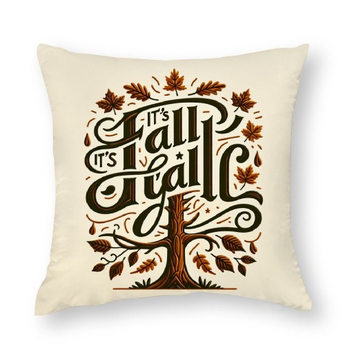 Ulloord Hello Fall Yall pillow Covers Fall Decor Black Buffalo Plaids Autumn Leaves Maple Trees Throw pillow Cases Outdoor Farmhouse Decorations Cushion Cover for Thanksgiving