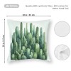 Ulloord Home Throw pillow Covers Green Tropical Plants Farmhouse pillow Cases Outdoor Summer Plant pillows Cover Cushion Case Super Soft Sofa Couch pillow Sham(Plant)