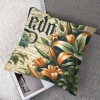 Ulloord Vintage Flower Throw pillow Covers&nbsp; Rustic Farmhouse pillow Covers Floral Bicycle&nbsp; pillow Cases Outdoor Cushion Cover for Sofa