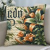 Ulloord Vintage Flower Throw pillow Covers&nbsp; Rustic Farmhouse pillow Covers Floral Bicycle&nbsp; pillow Cases Outdoor Cushion Cover for Sofa