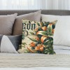 Ulloord Vintage Flower Throw pillow Covers&nbsp; Rustic Farmhouse pillow Covers Floral Bicycle&nbsp; pillow Cases Outdoor Cushion Cover for Sofa