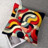 Ulloord Vintage Geometry pillow Covers Colorful Abstract Art Modern Home Decor Throw pillow CasesBoho Style Geometrical Cushion Cover for Sofa Couch