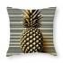 Ulloord pillow Covers Decorative Throw pillow Case in Black White Stripes pillow Case Square Cushion Cover for Sofa Bedroom