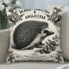 Ulloord Throw pillow Covers Animals Rabbit Bird Butterfly Decorative pillowcases Square Throw pillow Case Home Couch Decor Cushion Cover