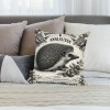 Ulloord Throw pillow Covers Animals Rabbit Bird Butterfly Decorative pillowcases Square Throw pillow Case Home Couch Decor Cushion Cover