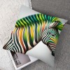 Ulloord &nbsp; Throw pillow Covers Watercolor Animal Head Modern pillow Covers Home Decor Cushion Cover&nbsp; pillow Cover Square Black and White pillow Case