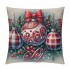 Ulloord Christmas Throw pillow Covers, Xmas Tree Farmhouse Holiday Cushion Case for Home Couch Decoration