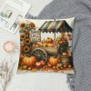 Ulloord Fall Decor pillow Covers Pumpkin Farmhouse Decorations Sunflower Throw Cushion Case for Fall Thanksgiving Home Decorative pillows