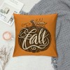 Ulloord Fall pillow Covers Farmhouse Decorations Orange Stripes Outdoor Autumn pillows Decorative Throw Cushion Case for Home Couch Decor