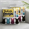 Ulloord  Easter pillow Covers Farmhouse Bunny Decoration Egg Rabbit Decorative pillow Cases for Sofa Couch