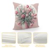 Ulloord  Spring pillow Covers Decorations Pink Throw pillowcase for Home Couch Decor