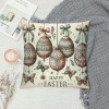 Ulloord Easter pillow Covers Eggs Throw pillows Decorative Spring Home Decor for Sofa