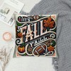 Ulloord  Fall Football Throw pillow Covers Farmhouse Autumn Home Cushion Case for Sofa Couch Polyester Linen