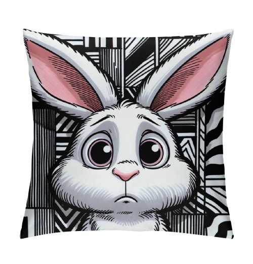 Ulloord  Easter pillow Covers Easter Decorations for Spring Farmhouse pillows Easter Decorative Throw pillows Buffalo Plaid Bunny Eggs Throw Cushion Case for Home Decor