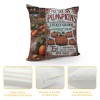 Ulloord Fall Decor pillow Covers Thanksgiving Farmhouse Decorations Orange Pumpkin Outdoor Autumn Decorative Throw Cushion Case for Home Couch