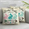 Ulloord Easter pillow Covers Easter Decorations for Home Bunny Hello pillows Easter Decorative Throw pillows Spring Easter Farmhouse Decor