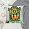 Ulloord Easter pillow Covers Farmhouse Decor Easter Decorations for Home Bunny Truck Hip Hop pillows Easter Decorative Throw pillows Spring Colorful Easter Eggs Decor