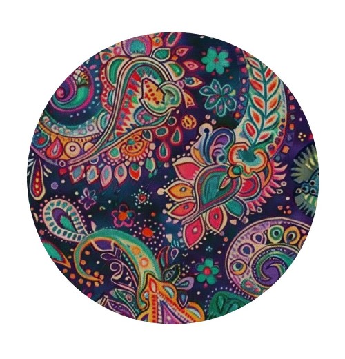 Shangniulu Bohemian Round Table cover, Suitable for Wedding Party Polyester Reception Banquet Event Kitchen Dining