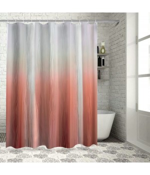 Shangniulu Pink Shower Curtain, Shower Curtains for Bathroom, Waterproof Shower Curtains Comes with Hooks