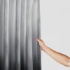 Shangniulu Grey Shower Curtain, Washable Shower Curtains for Bathroom, Waterproof Shower Curtains Comes with Hooks