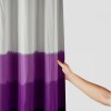 Shangniulu Purple Shower Curtain, Shower Curtains for Bathroom, Waterproof Shower Curtains Comes with Hooks